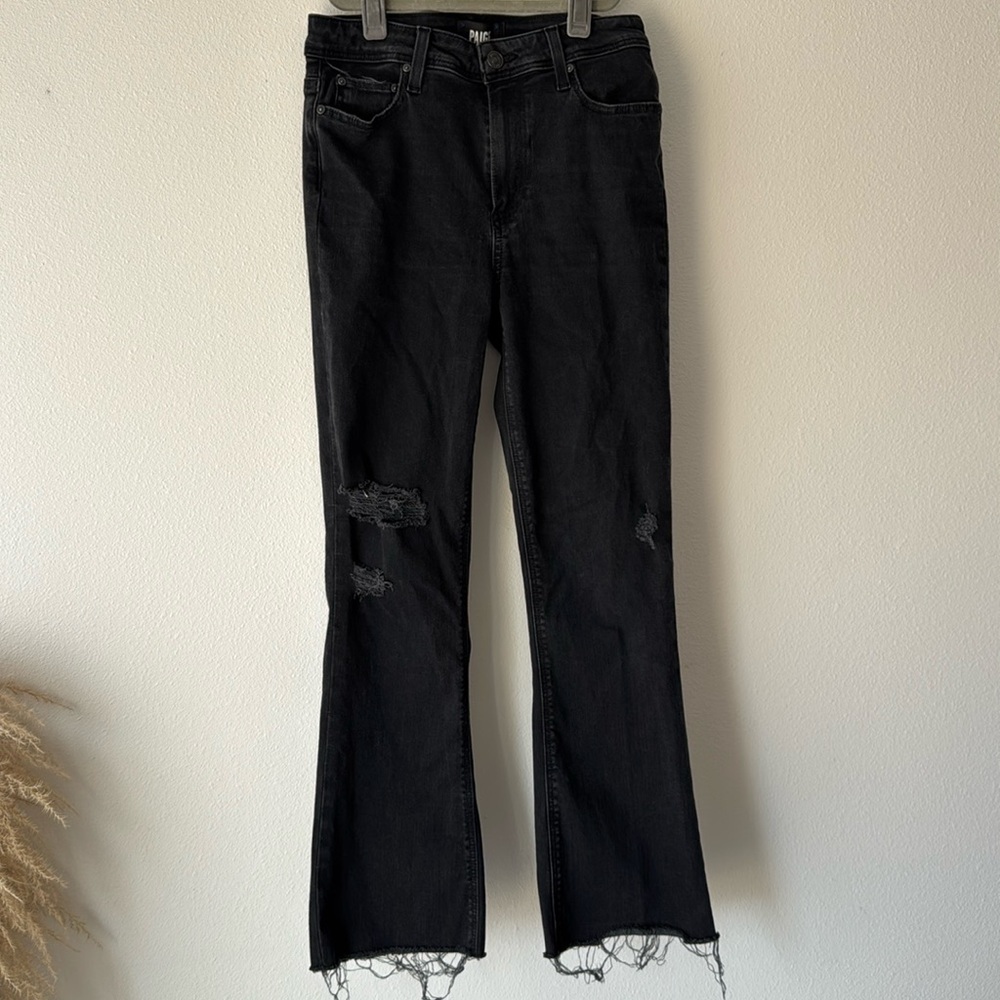 PAIGE Ankle Flare Denim